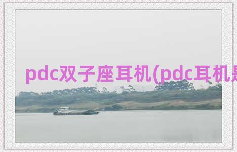 pdc双子座耳机(pdc耳机是哪国的)